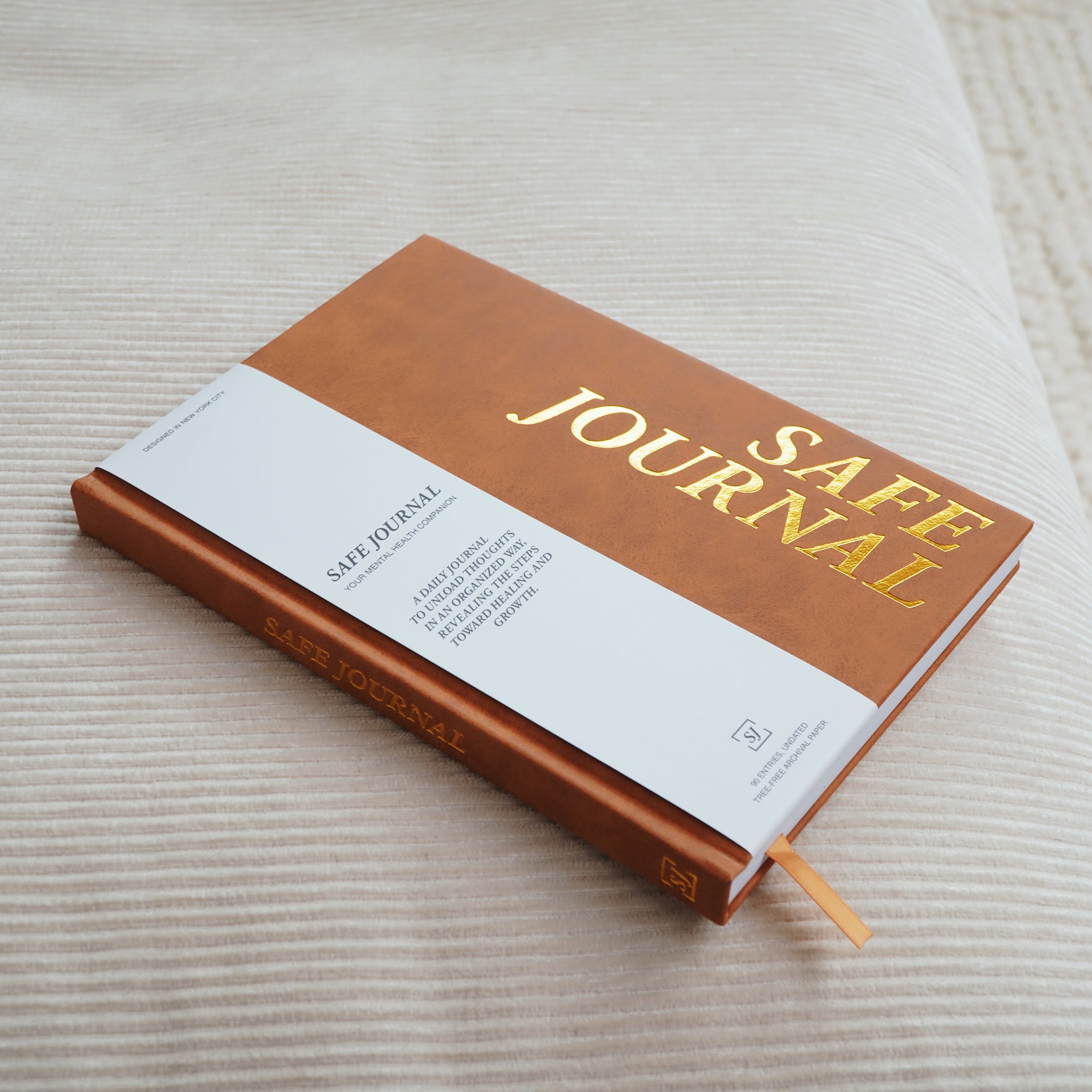 Safe Journal Brown Leather