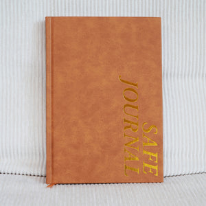 Safe Journal Brown Leather